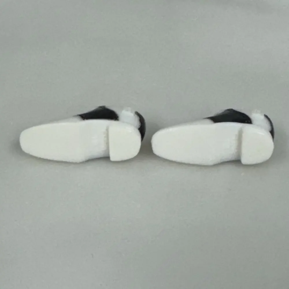 Sold! $9.05 Barbie Doll Black & White Saddle Shoes